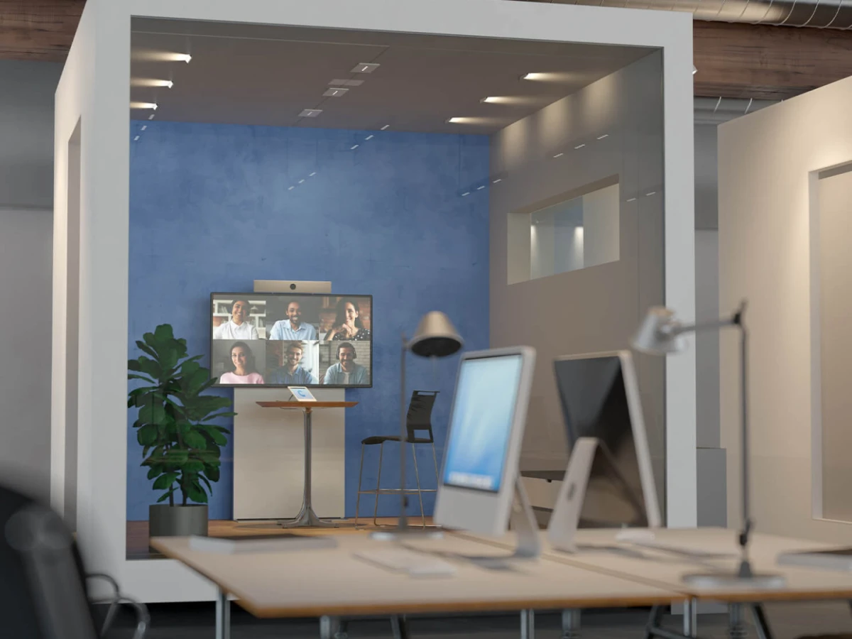 For C-Line, we produced high-quality 3D renderings and animations of their video conferencing systems and possible setups. These visual representations are used across various channels to demonstrate the versatile applications of the products.